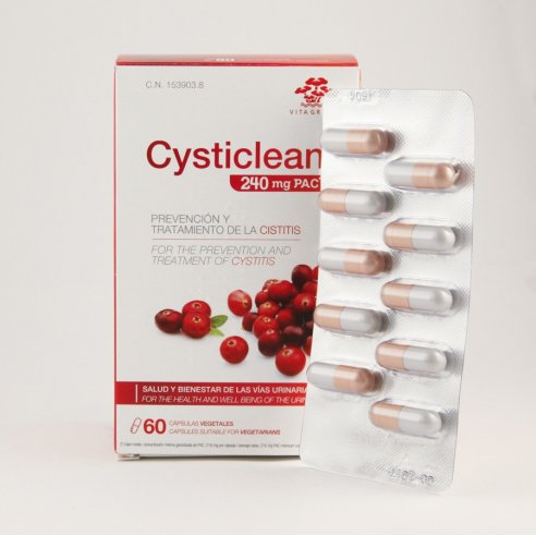 CYSTICLEAN 500 MG 60 CAPSULAS