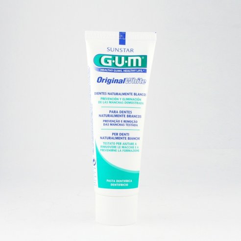 GUM ORIGINAL WHITE PASTA DENTAL 75 ML