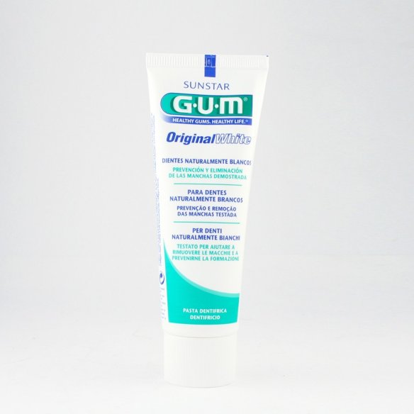 GUM ORIGINAL WHITE PASTA DENTAL 75 ML