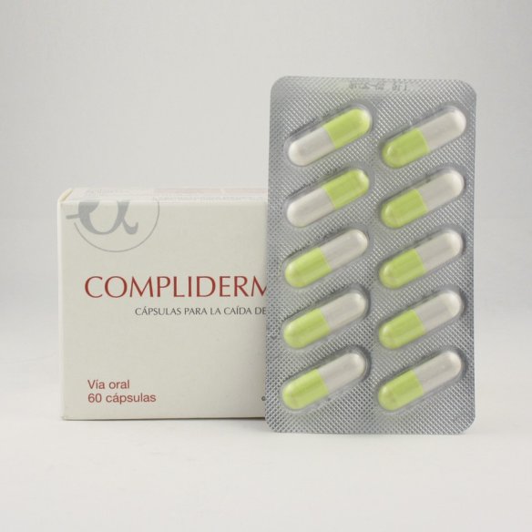 COMPLIDERMOL 5ALFA 60 CAPS