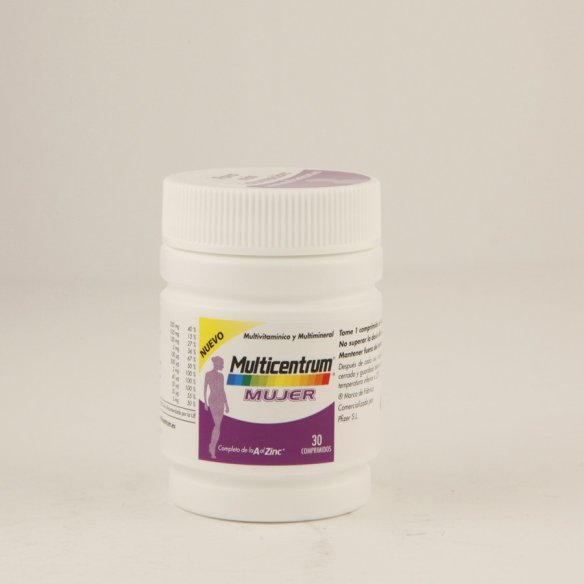 MULTICENTRUM MUJER 30 COMPRIMIDOS