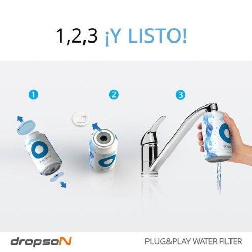 LATA FILTRANTE DROPSON PACK X2