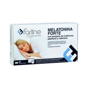 FARLINE MELATONINA FORTE CON AMAPOLA DE CALIFORNIA,...