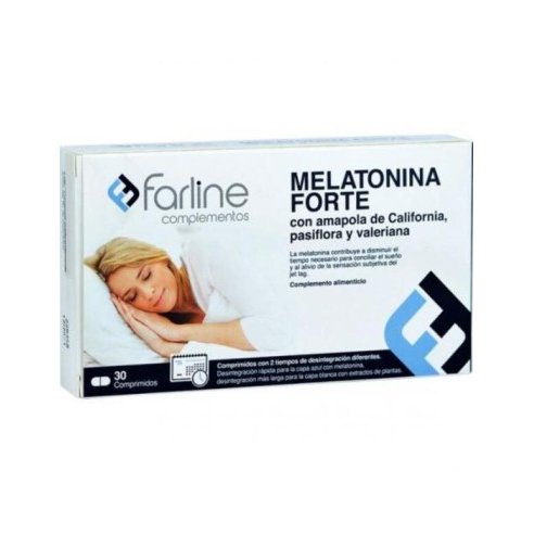 FARLINE MELATONINA FORTE CON AMAPOLA DE...