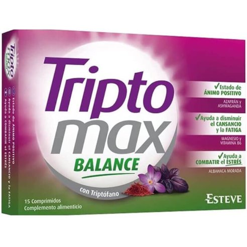 TRIPTOMAX BALANCE 15 COMPRIMIDOS