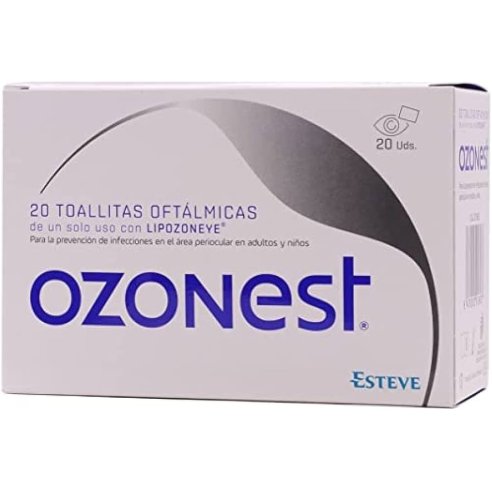OZONEST 20 TOALLITAS OFTALMICA