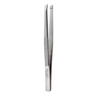 PINZA DEPILAR PUNTA BISELADA ACERO INOX 1016