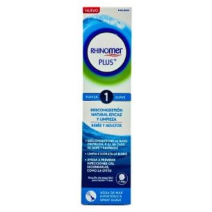 RHINOMER PLUS BEBES Y ADULTOS FUERZA 1 SUAVE 1 SPRAY 125 ML