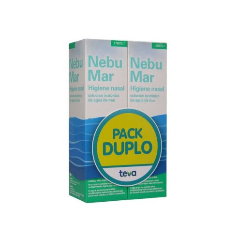 DUPLO NEBUMAR HIGIENE NASAL MAR 100 ML