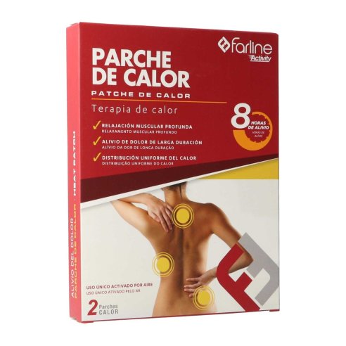 FARLINE ACTIVITY PARCHE CALOR 2 UNIDADES 13,5...