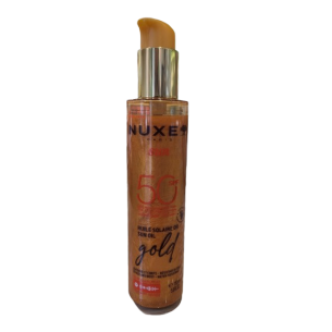 NUXE SUN ACEITE BRONCEADOR GOLD ROSTRO Y CUERPO SPF 50