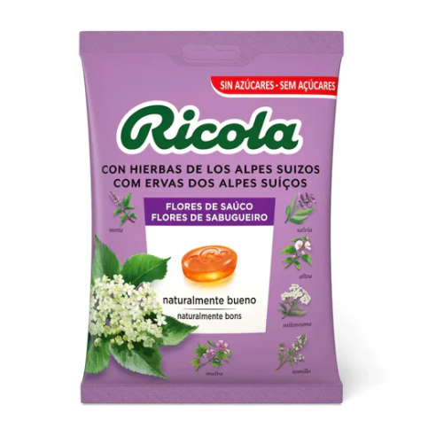 RICOLA BOLSA S/AZ 70G FLOR DE SAUCO