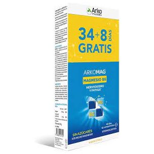 ARKOPHARMA MAGNESIO  VIT B6 348 DIAS GRATIS EFERV