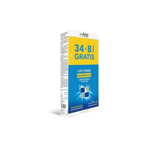 ARKOPHARMA MAGNESIO  VIT B6 348 DIAS GRATIS EFERV