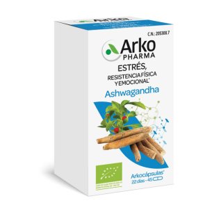 ARKOCAPSULAS ASHWAGANDHA BIO 45 CAPSULAS