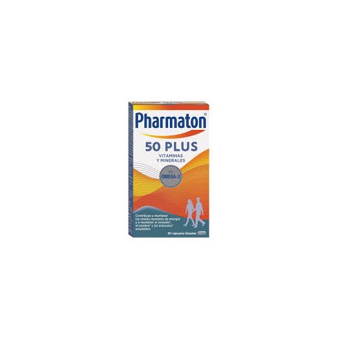 PHARMATON 50 PLUS 60 CAPSULAS