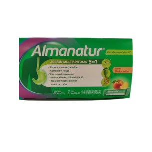 ALMANATUR SUSPENSION ORAL 20 STICKS 15 ML SABOR MELOCOTON