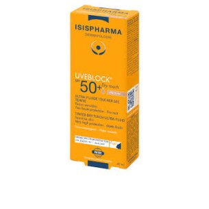 ISISPHARMA UVEBLOCK SPF50 DRY TOUCH MEDIUM TINT 40ML