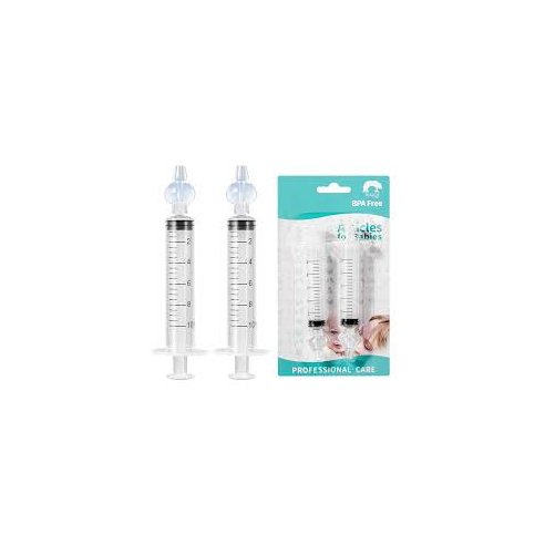 JERINGAS PARA LAVADO NASAL BEBÉS 10ML PACK 2 UDS