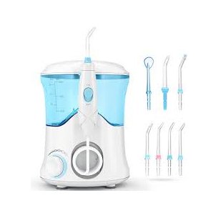 IRRIGADOR BUCAL DE PARED CON SIETE BOQUILLAS Y 10 MODOS...