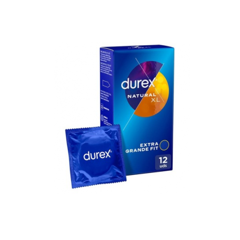 DUREX PRESERV XL NATURAL 12 UD