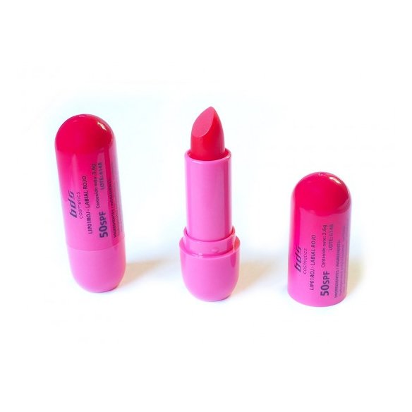 LABIAL TRANSPARENTE O ROJO BDS SPF 50