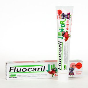 FLUOCARIL JUNIOR GEL FRUTOS ROJOS 75 ML