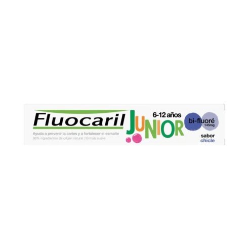 FLUOCARIL JUNIOR 7-12 AÑOS GEL 50 ML BUBBLE