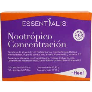 NOOTROPICO CONCENTRACIÓN ESSENTIALIS
